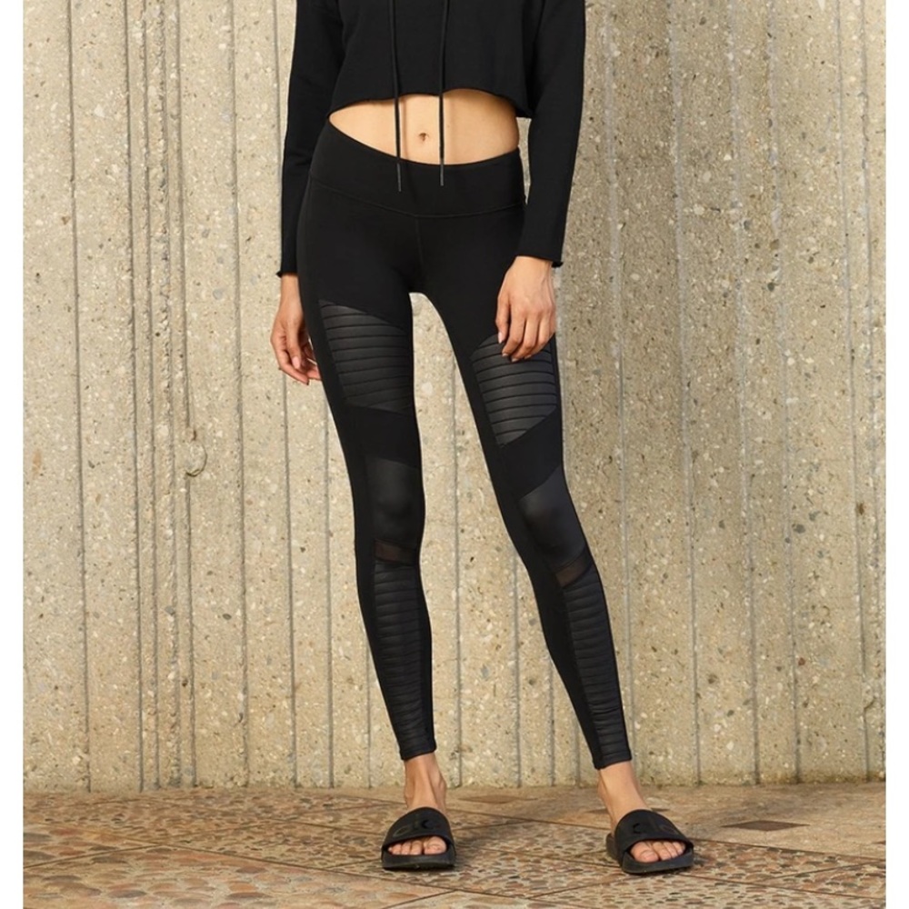 Alo Moto leggings black